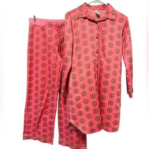Josie Natori Fuchsia Print Pajama Set